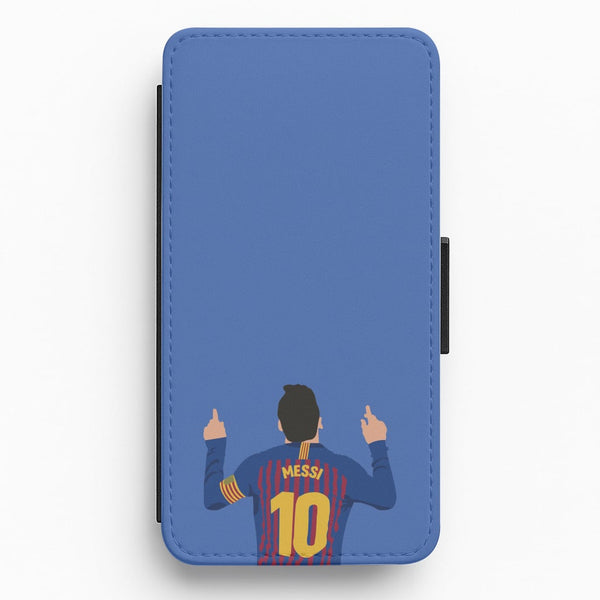 Messi - Football Flip / Wallet Phone Case