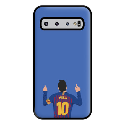 Messi - Football Phone Case for Galaxy S10 Plus