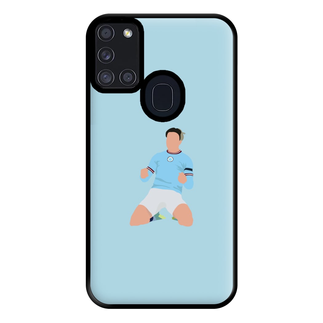 Grealish - Football Phone Case for Galaxy A21s