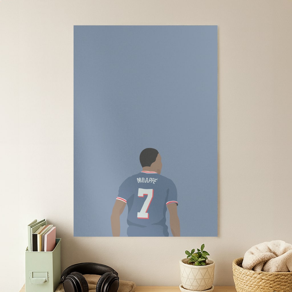 Mbappe - Football Poster