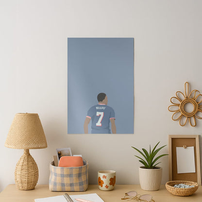 Mbappe - Football Art Print