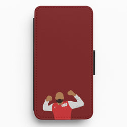 Henry - Football Flip / Wallet Phone Case