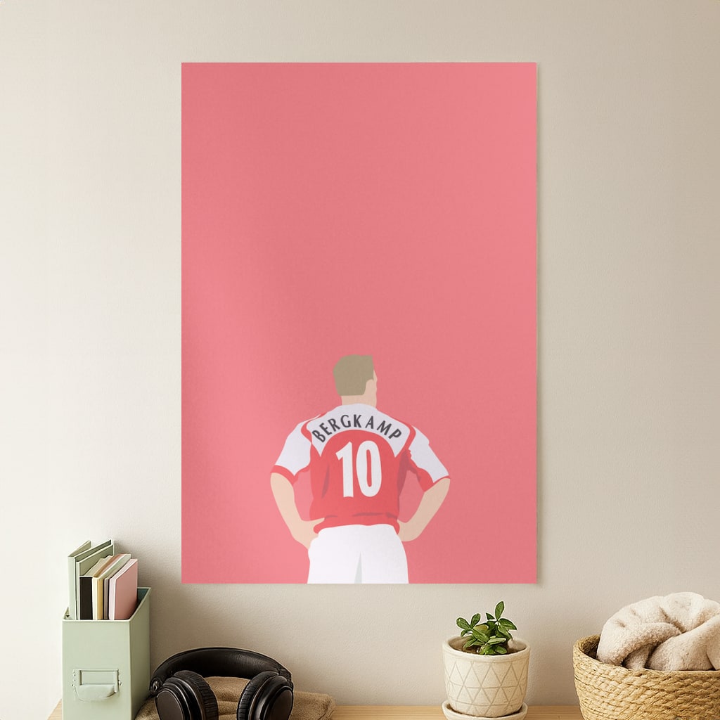 Bergkamp - Football Poster
