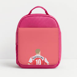 Bergkamp - Football Lunchbox - Pink