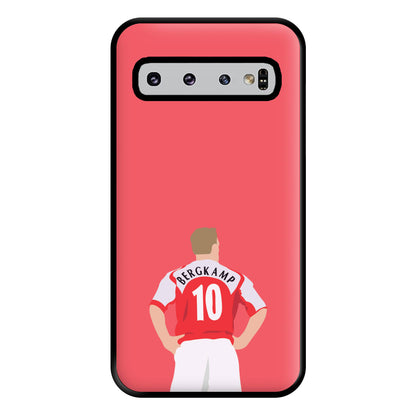 Bergkamp - Football Phone Case for Galaxy S10 Plus