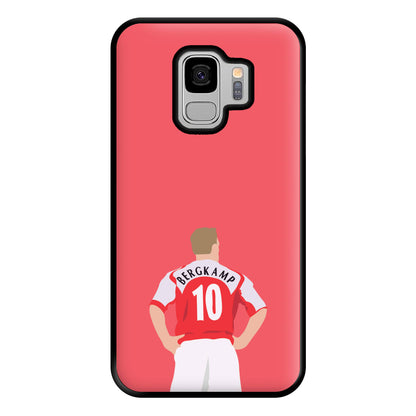 Bergkamp - Football Phone Case for Galaxy S9 Plus