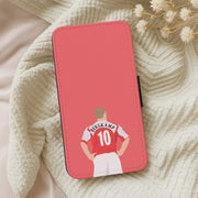 Bergkamp - Football Flip / Wallet Phone Case 5