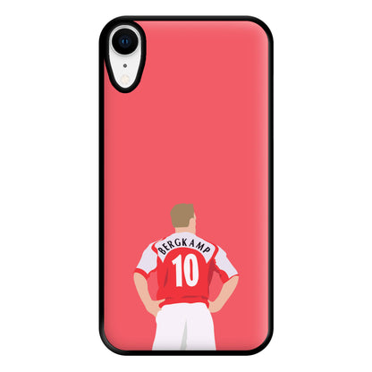 Bergkamp - Football Phone Case for iPhone XR