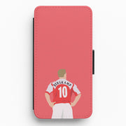 Bergkamp - Football Flip / Wallet Phone Case 1