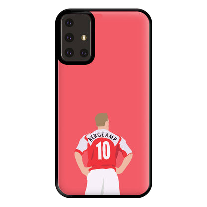 Bergkamp - Football Phone Case for Galaxy A71