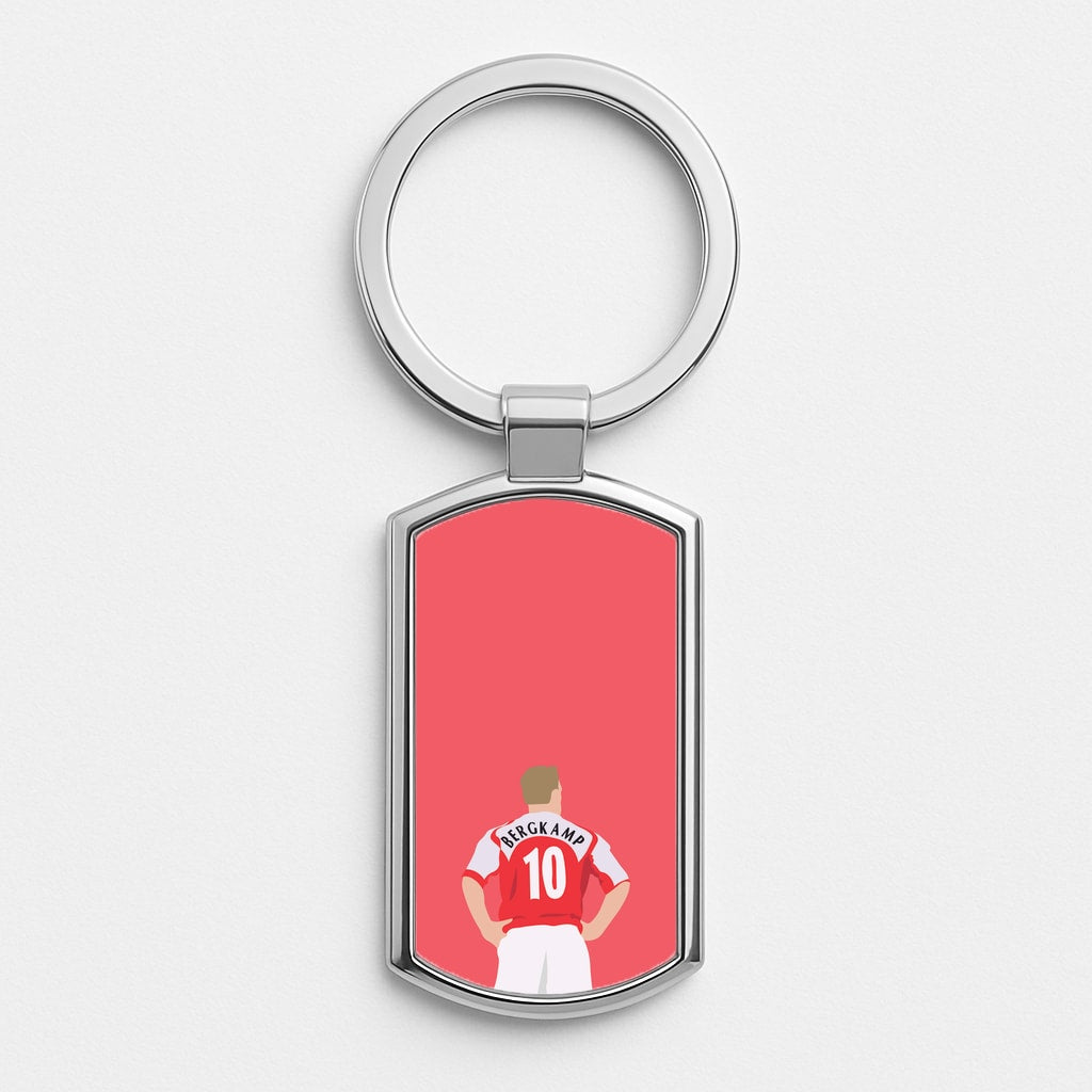 Bergkamp - Football Luxury Keyring