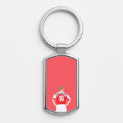 Bergkamp - Football Luxury Keyring 1