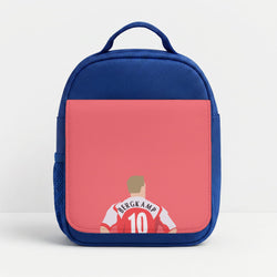 Bergkamp - Football Lunchbox - Blue