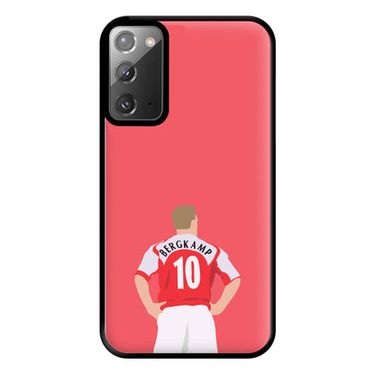 Bergkamp - Football Phone Case for Galaxy Note 20 Ultra