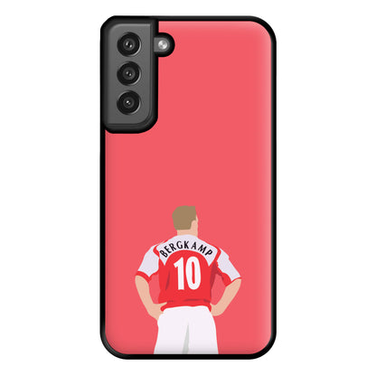 Bergkamp - Football Phone Case for Galaxy S21FE