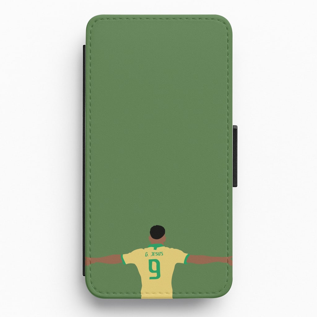 Jesus - Football Flip / Wallet Phone Case