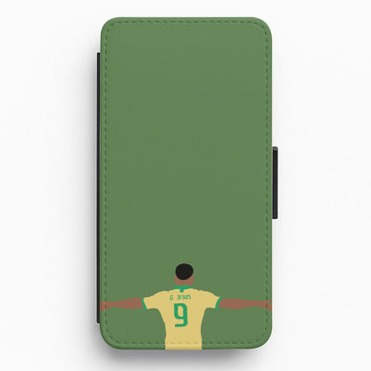Jesus - Football Flip / Wallet Phone Case