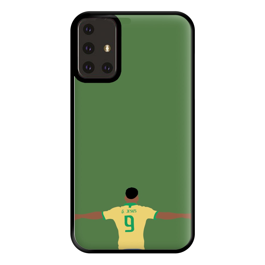 Jesus - Football Phone Case for Galaxy A71