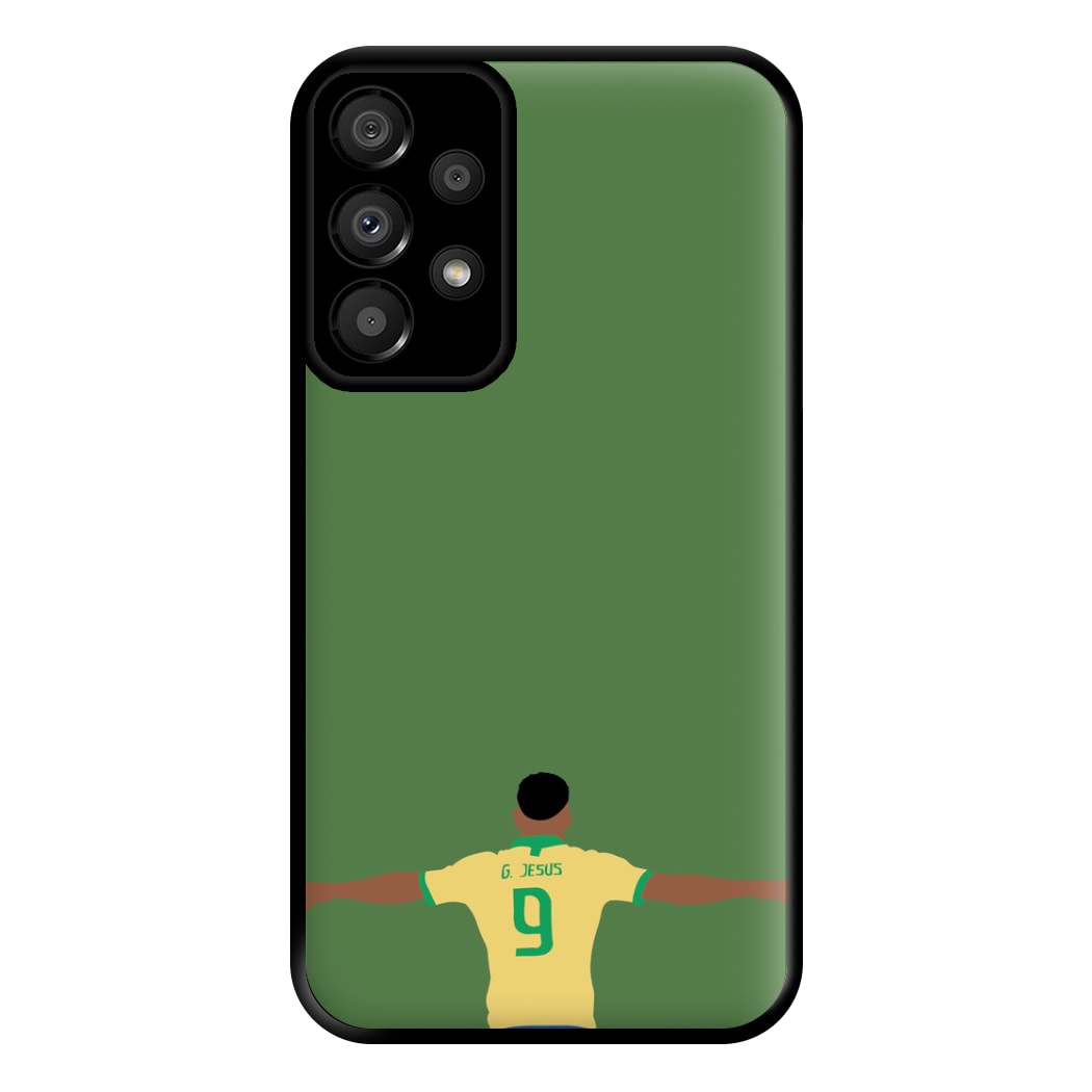 Jesus - Football Phone Case for Galaxy A33