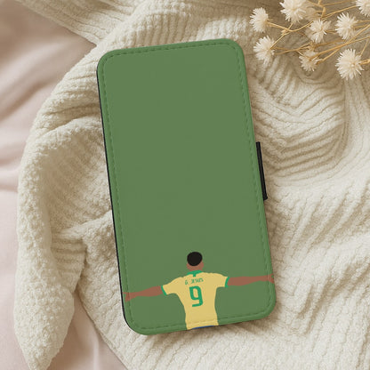 Jesus - Football Wallet Phone Case