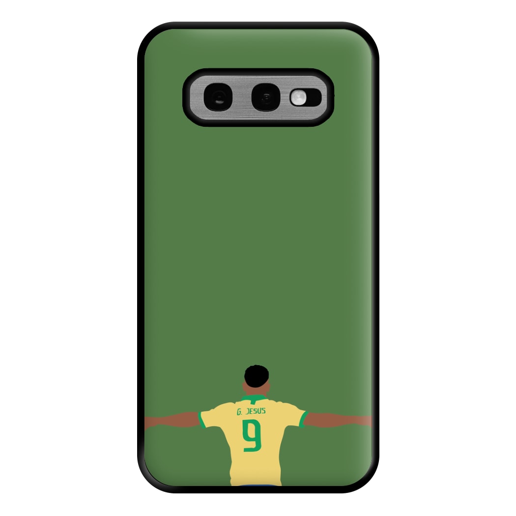 Jesus - Football Phone Case for Galaxy S10e