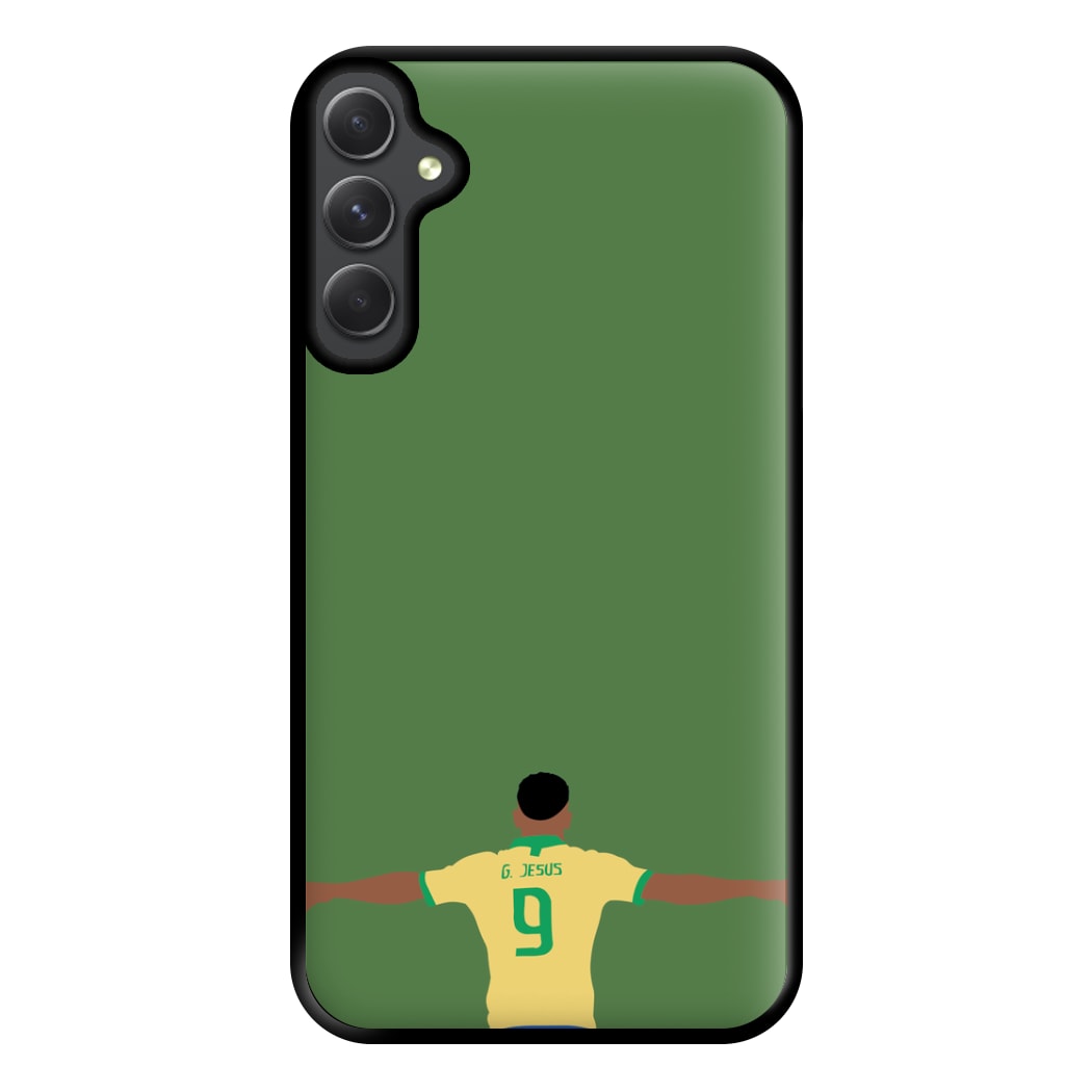 Jesus - Football Phone Case for Galaxy A54