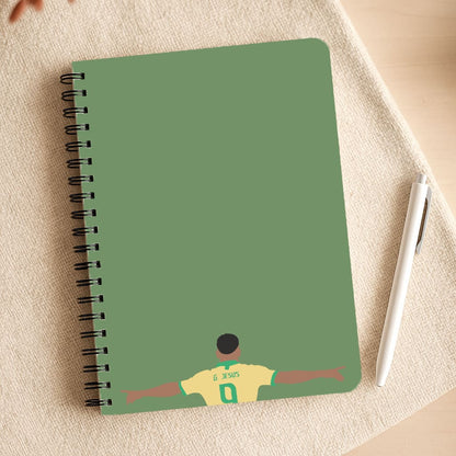 Jesus - Football Notepad