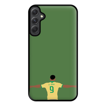 Jesus - Football Phone Case for Galaxy A34