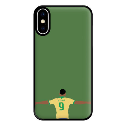 Jesus - Football Phone Case for iPhone XS Max