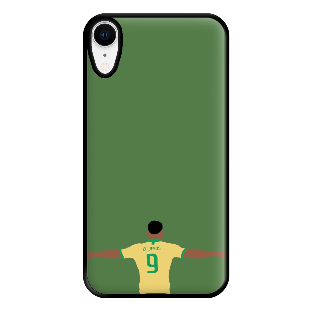 Jesus - Football Phone Case for iPhone XR