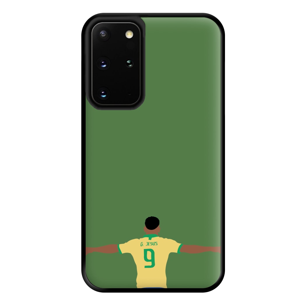 Jesus - Football Phone Case for Galaxy S20 Plus