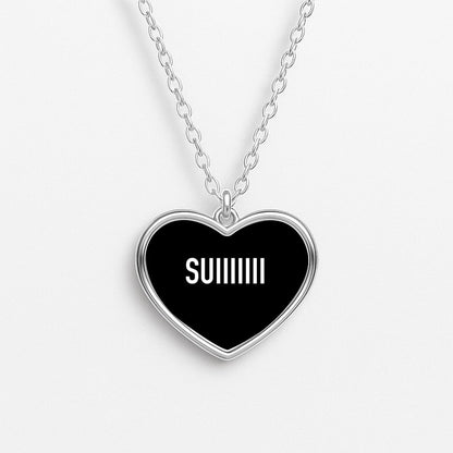 SUI - Football Heart Necklace