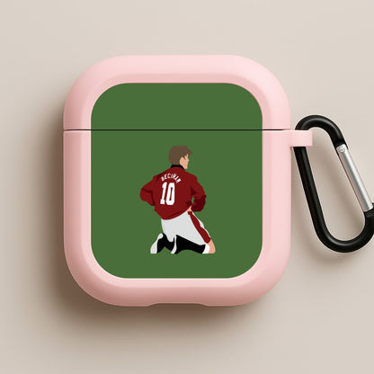 Beckham - Football Pink AirPods Case