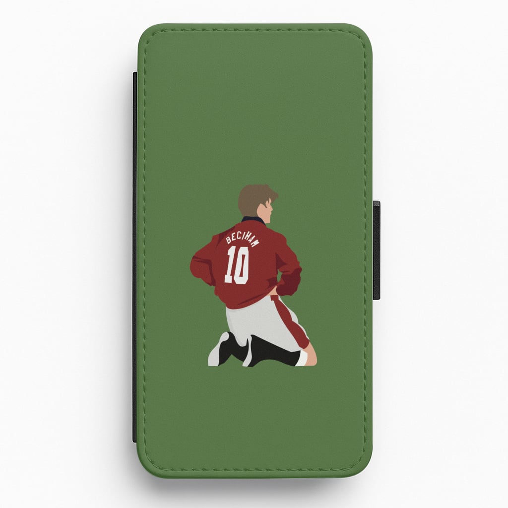 Beckham - Football Flip / Wallet Phone Case