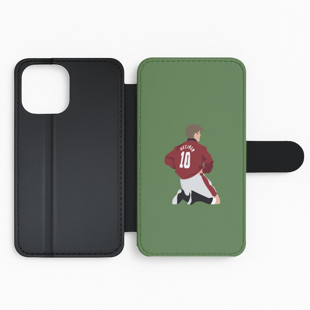 Beckham - Football Flip Phone Case