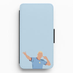 Haaland - Football Flip / Wallet Phone Case