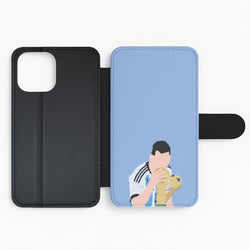 GOAT - Messi Flip Phone Case