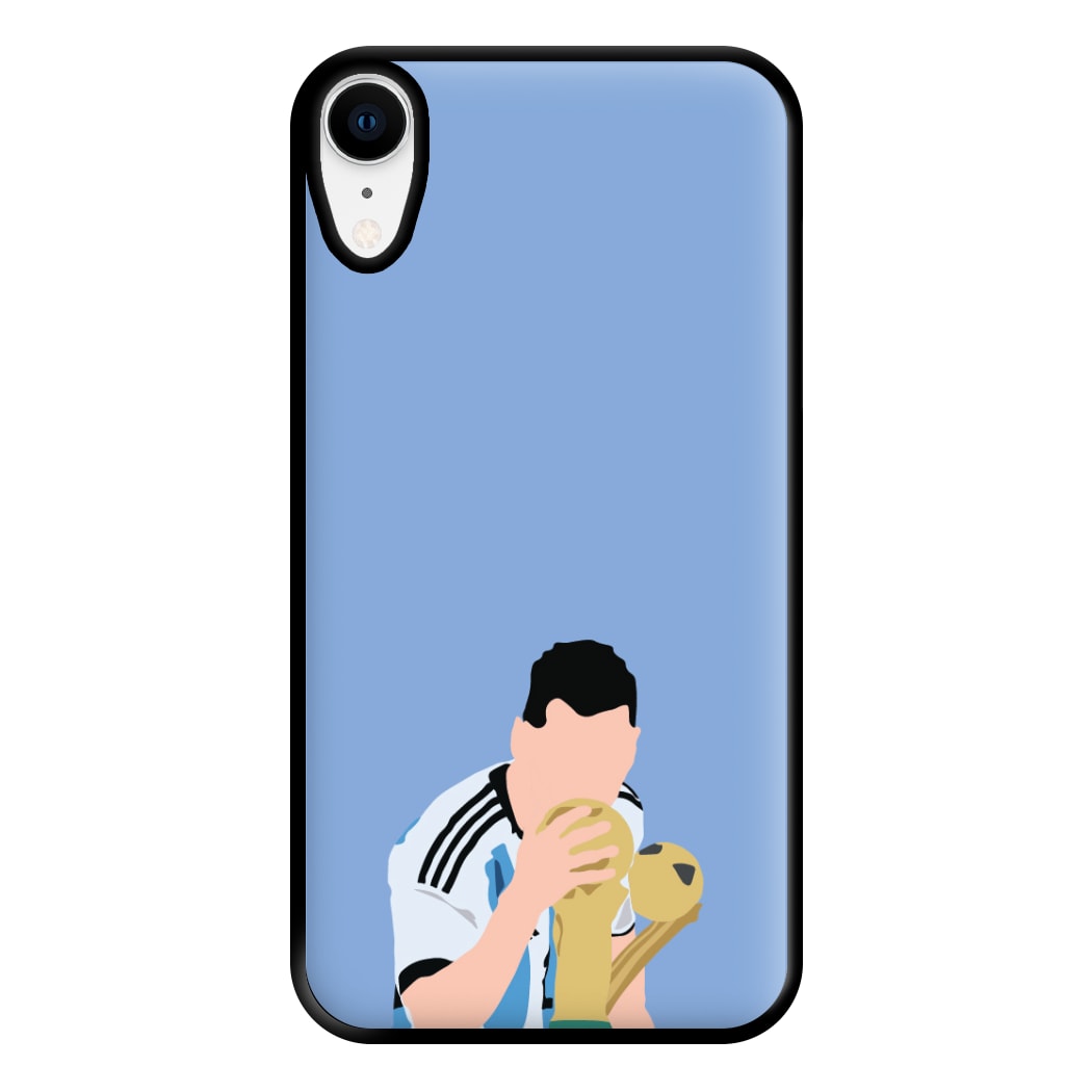 GOAT - Messi Phone Case for iPhone XR