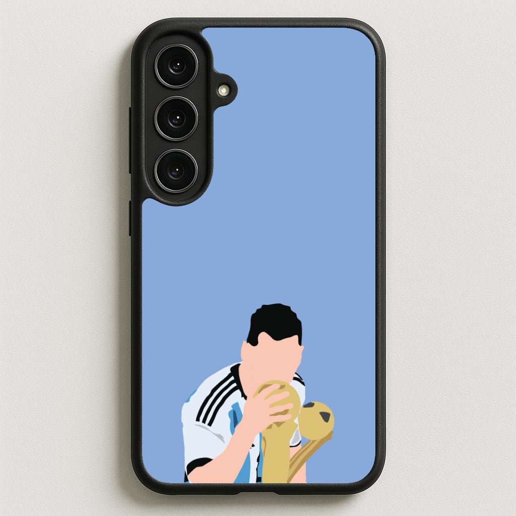GOAT - Messi Phone Case for Galaxy S25FE