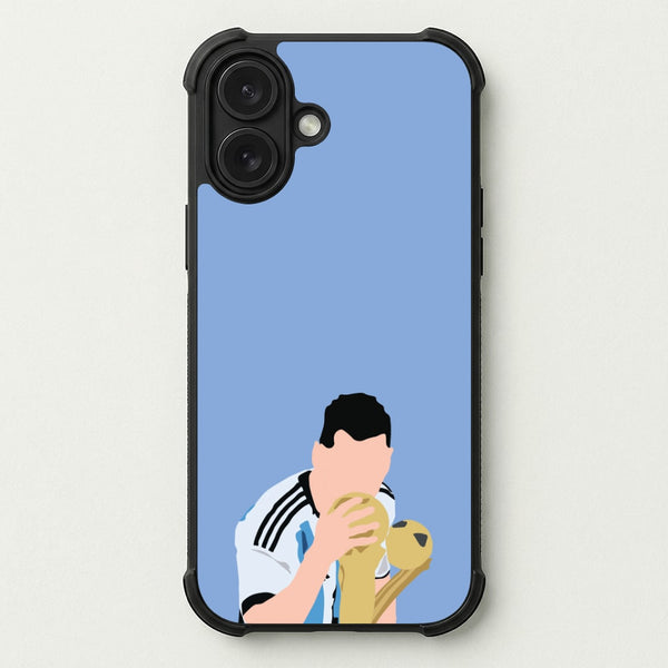 GOAT - Messi Phone Case — Bumper case