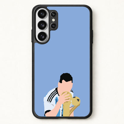 GOAT - Messi Phone Case for Galaxy S26 Ultra