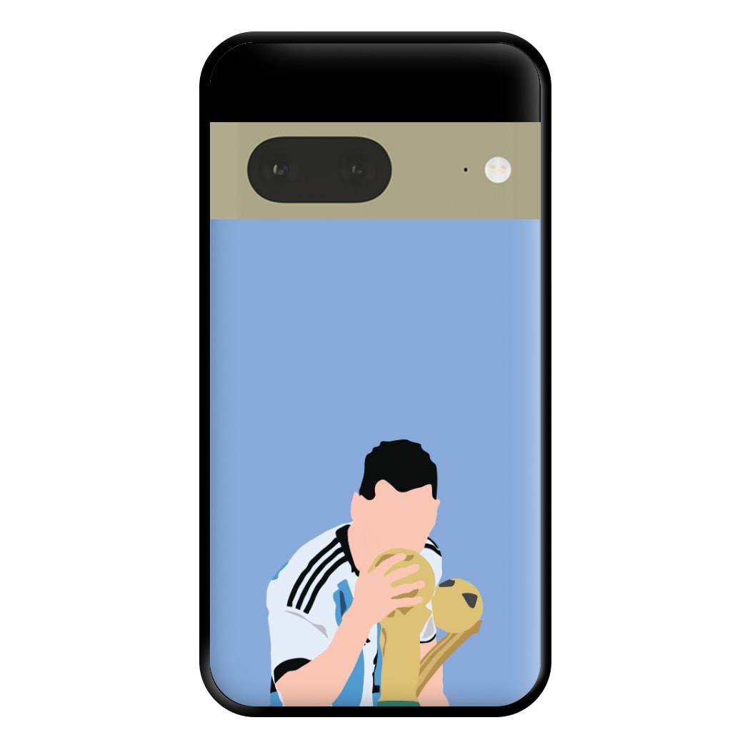 GOAT - Messi Phone Case for Google Pixel 7a