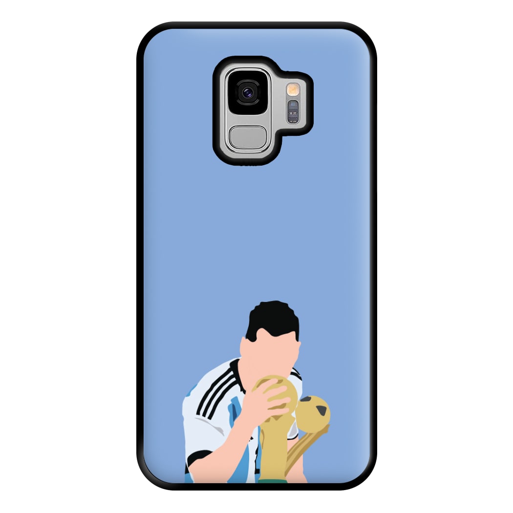 GOAT - Messi Phone Case for Galaxy S9 Plus