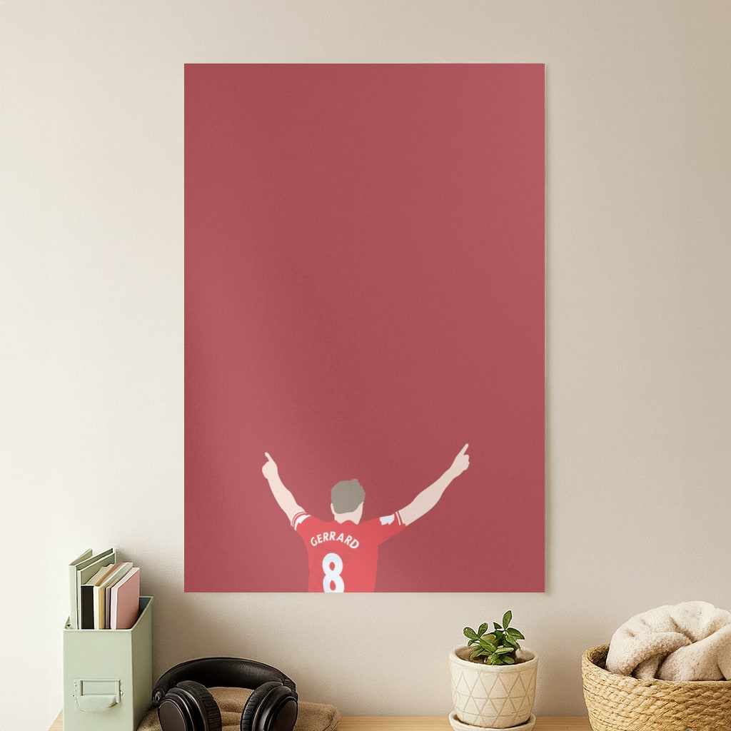 Gerrard - Football Poster