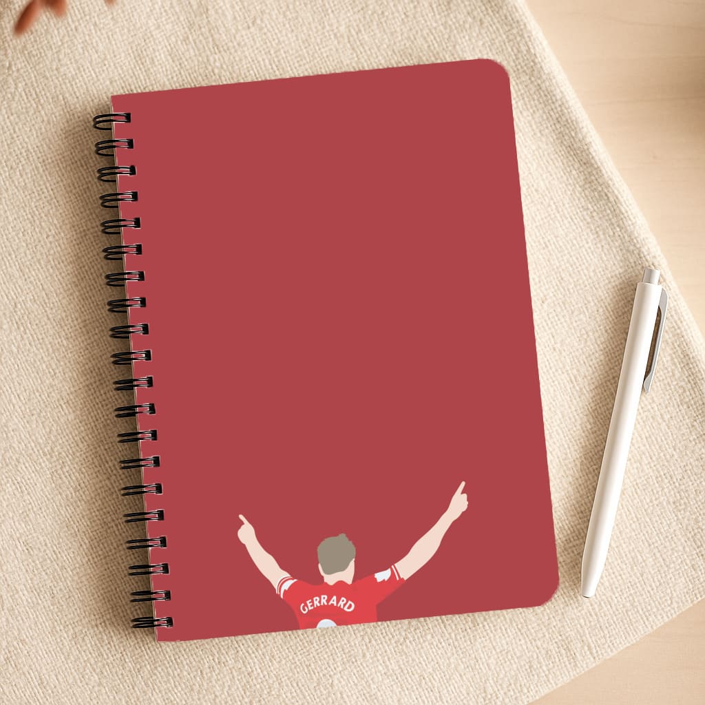 Gerrard - Football Notepad