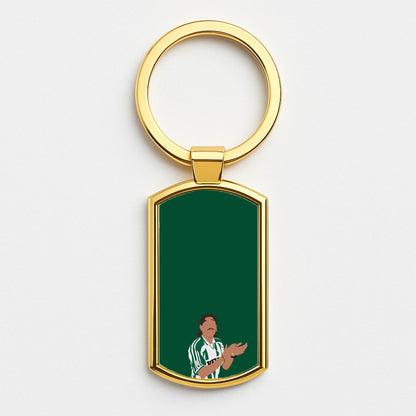 Bellerin - Football Gold Keyring