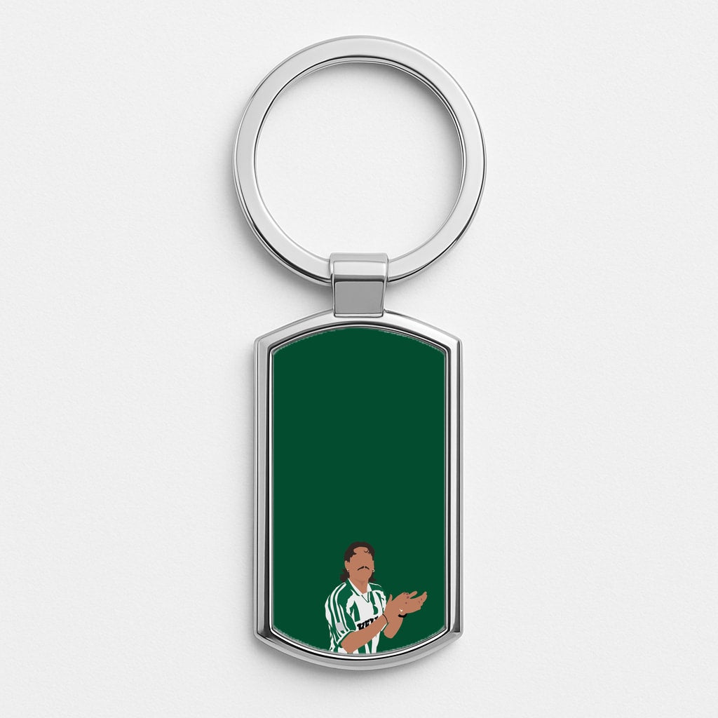 Bellerin - Football Silver Keyring