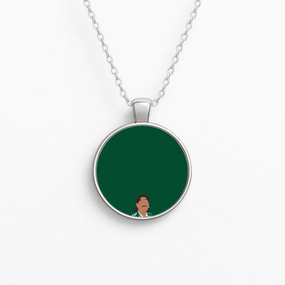 Bellerin - Football Circle Necklace