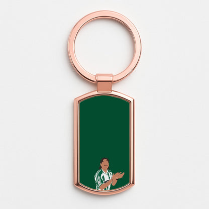 Bellerin - Football Rose Gold Keyring
