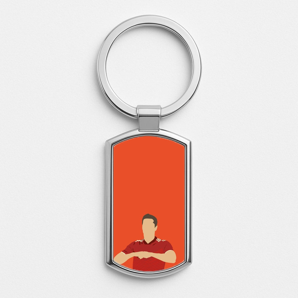 Van Persie - Football Silver Keyring
